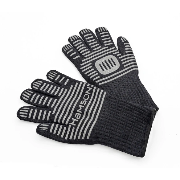 Grillhandschuh-Set, hitzbeständig, Schnittschutz