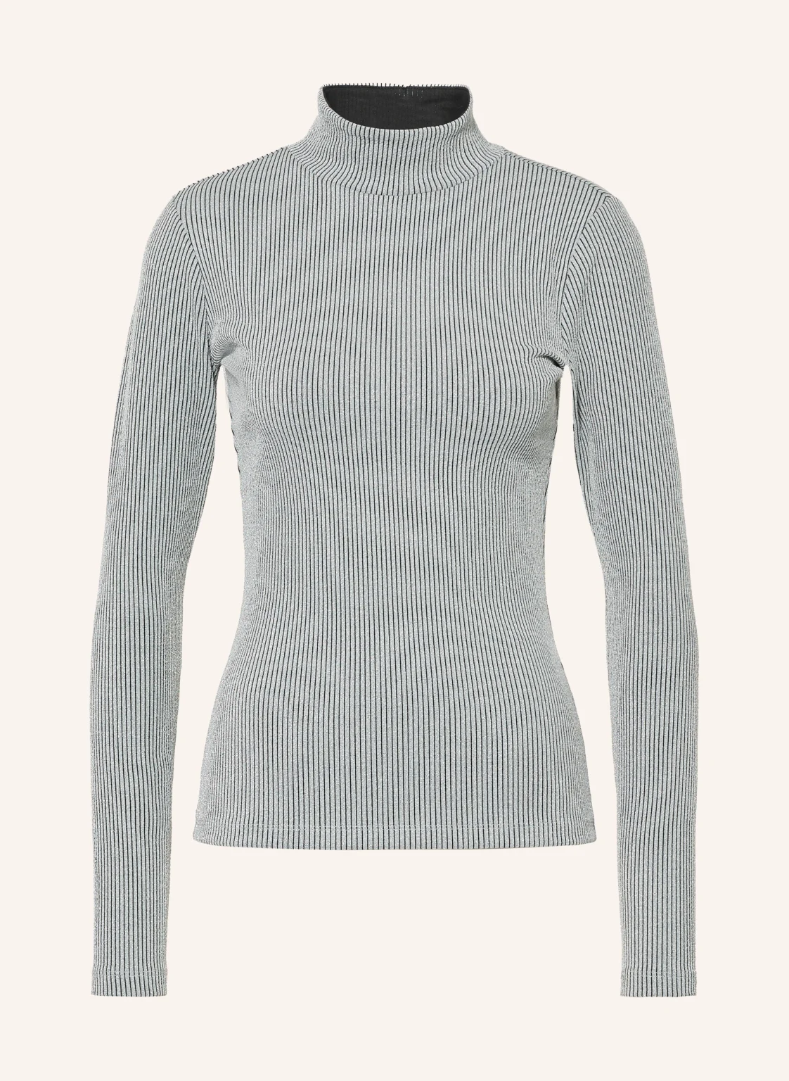 HUGO Longsleeve DRISILA mit Glitzergarn