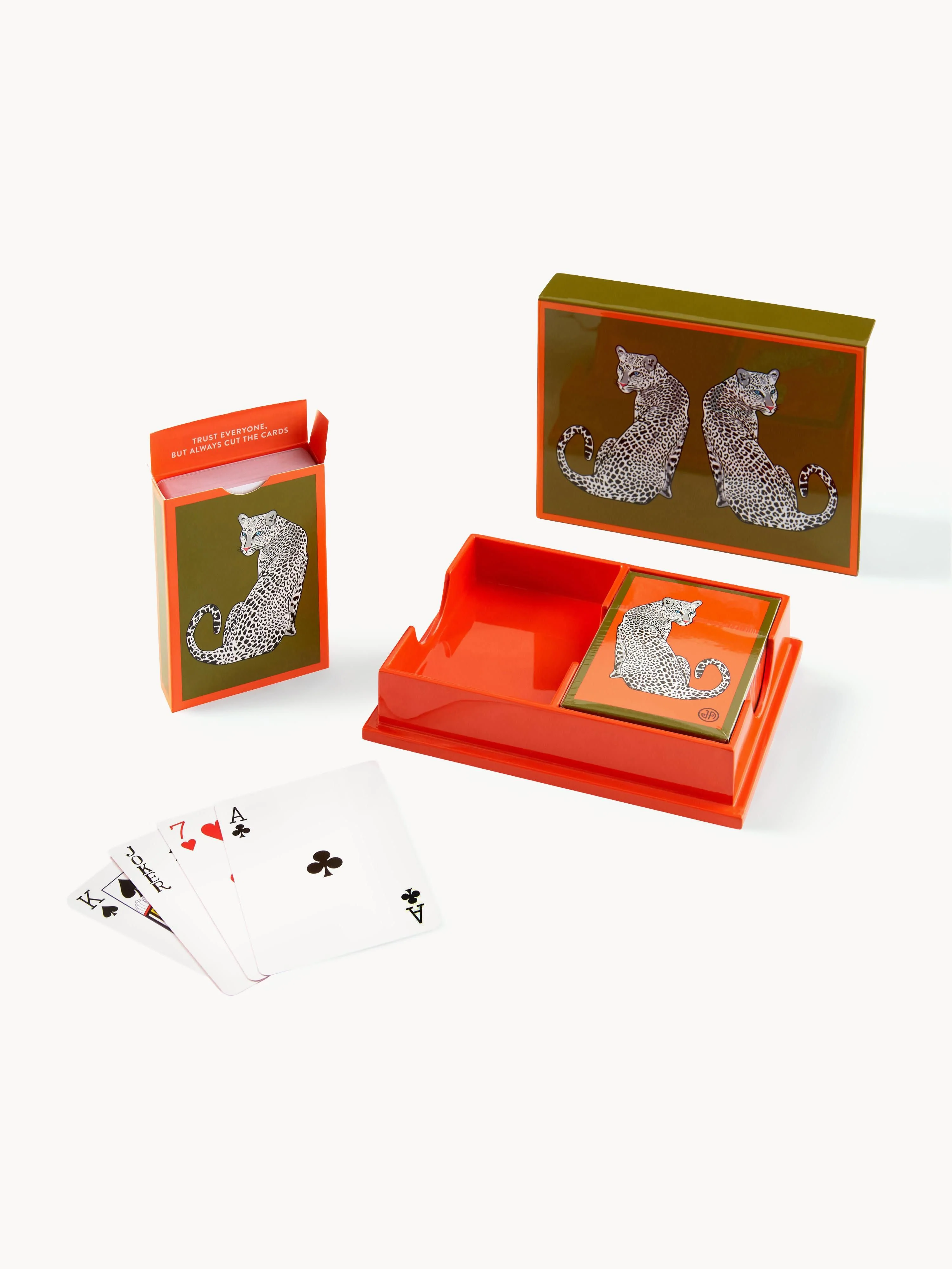 Spielkarten-Set Leopard