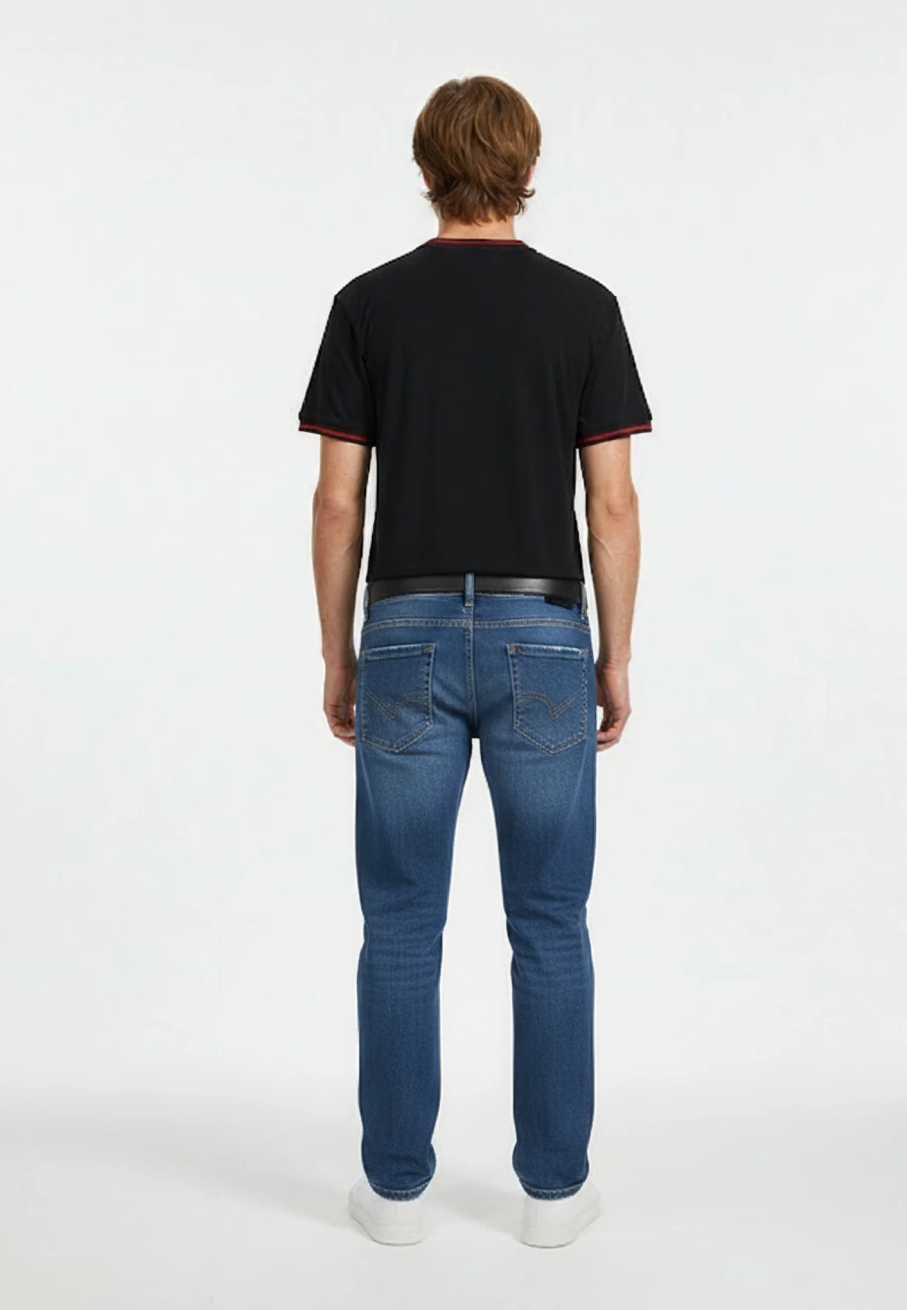 Jean bleu en coton KOLONEL