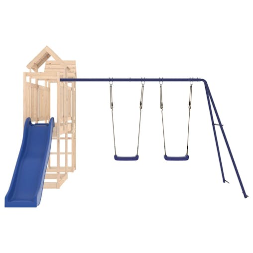 NNEVL Outdoor Playset Solid Wood Pine