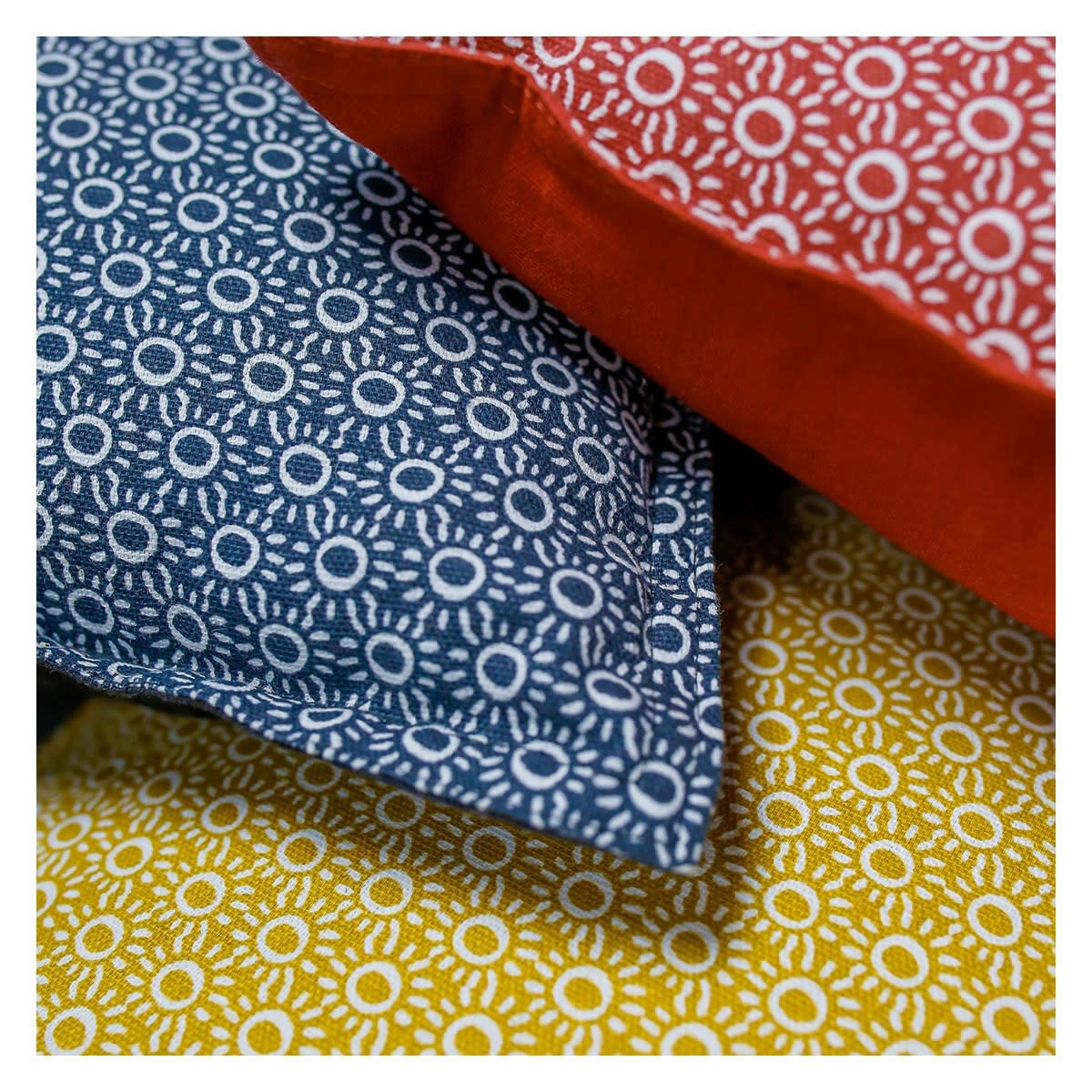 DESERT CHIK - Coussin décoration imprimé en Coton Gris 38x38 cm