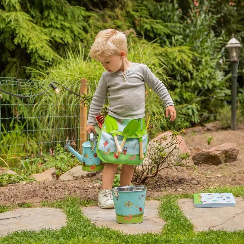 Gartenschaufel 3-teilig Garten-Gürtel Kinder Insektenwerkzeug