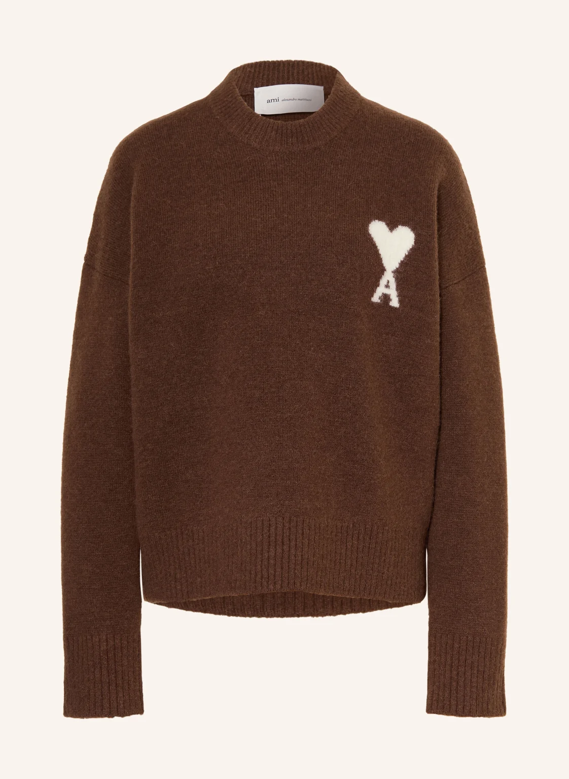 Ami Paris Pullover mit Alpaka