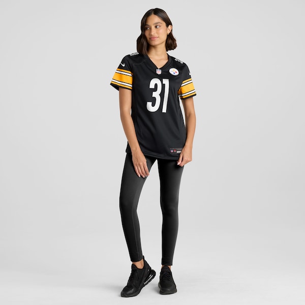 Beanie Bishop Pittsburgh Steelers Nike Women's  Game Jersey -  Black