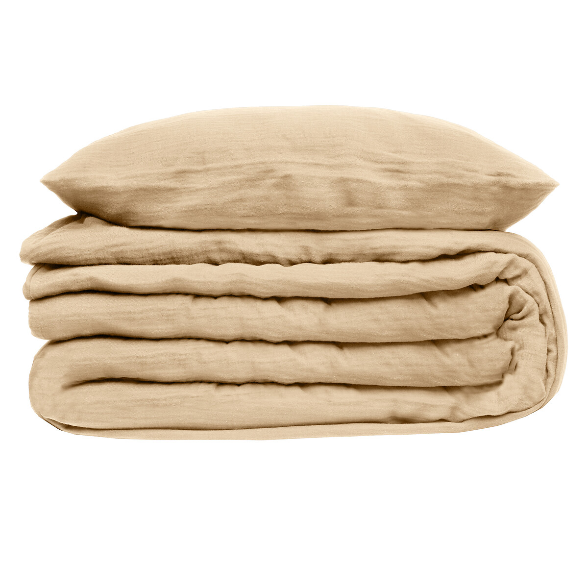 3-piece bed set "Flora" Cotton gauze, Linen, 240x220 cm