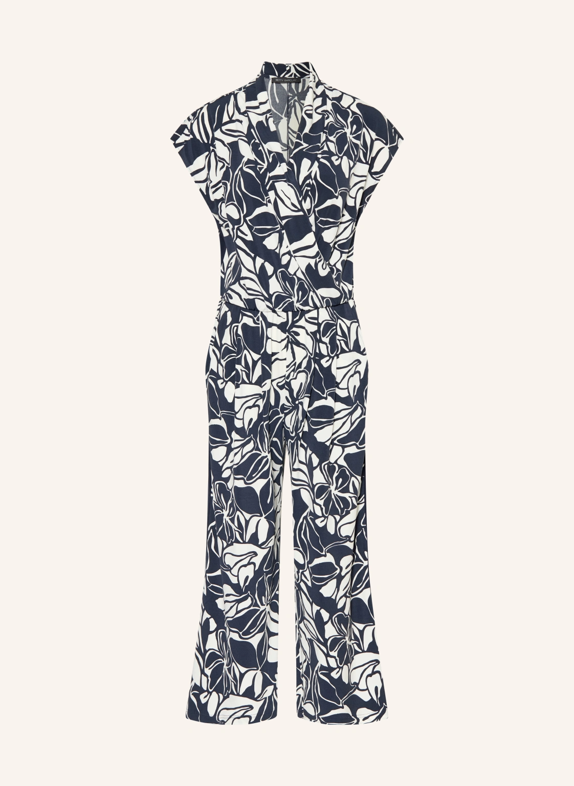 Betty Barclay Jumpsuit aus Jersey in Wickeloptik