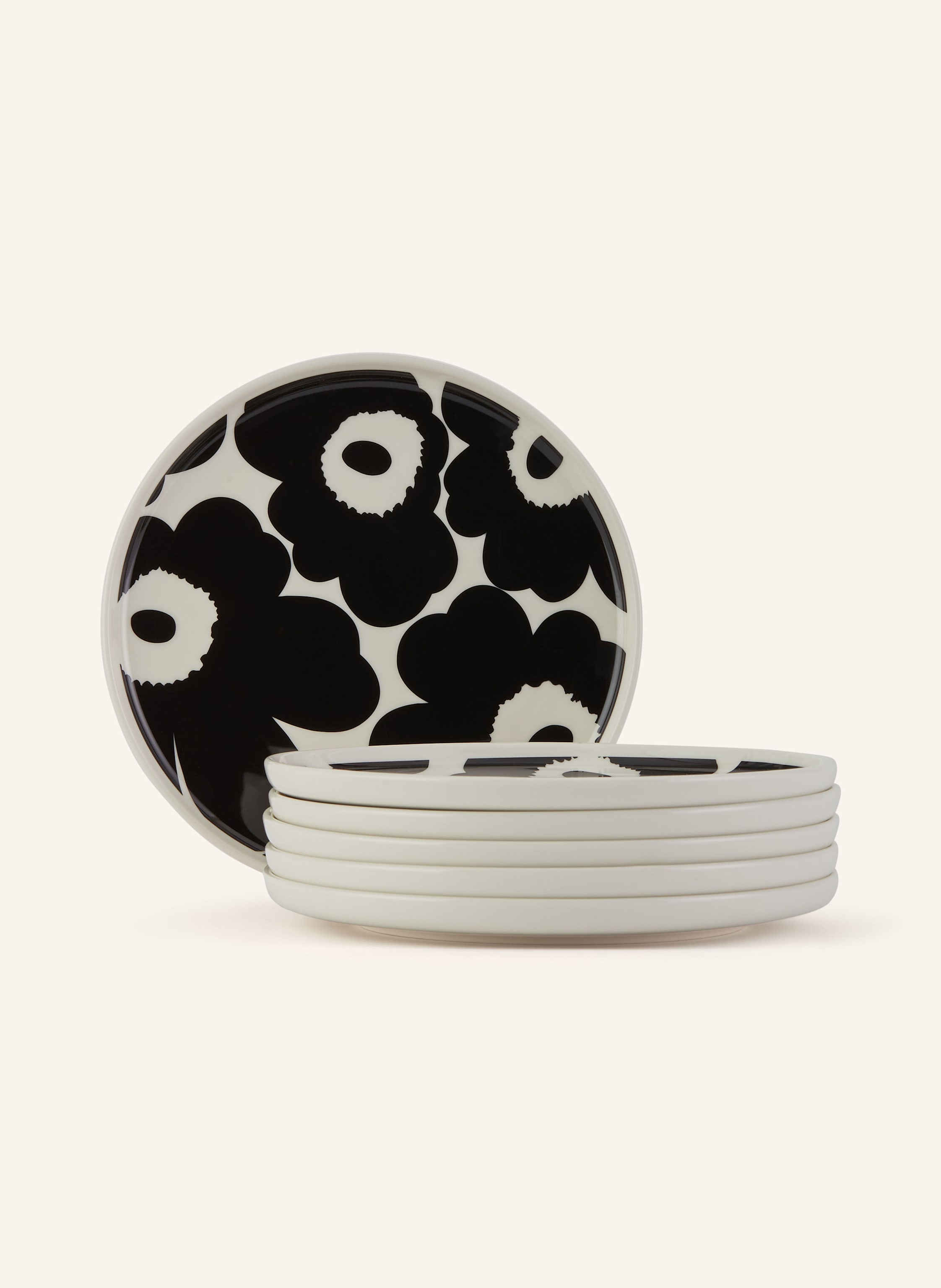 marimekko 6er-Set Dessertteller OIVA/UNIKKO