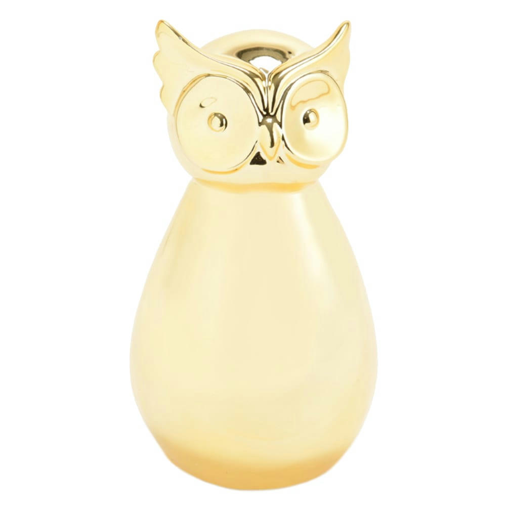 OR - Chouette de décoration en dolomite or