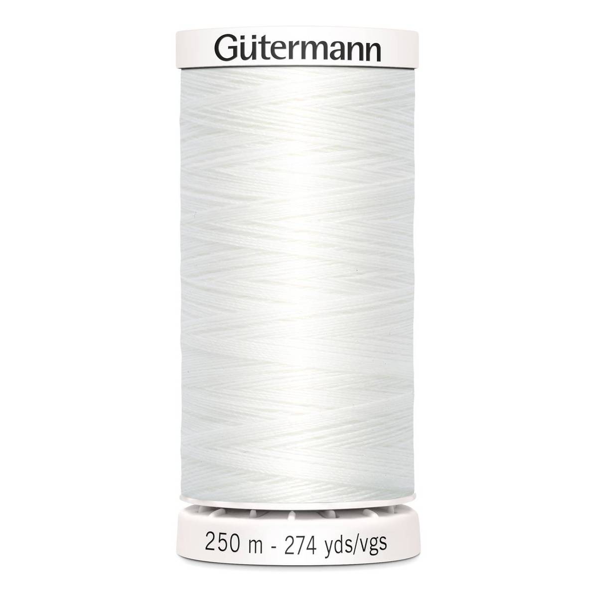 Gutermann White Sew All Thread 250m (800)