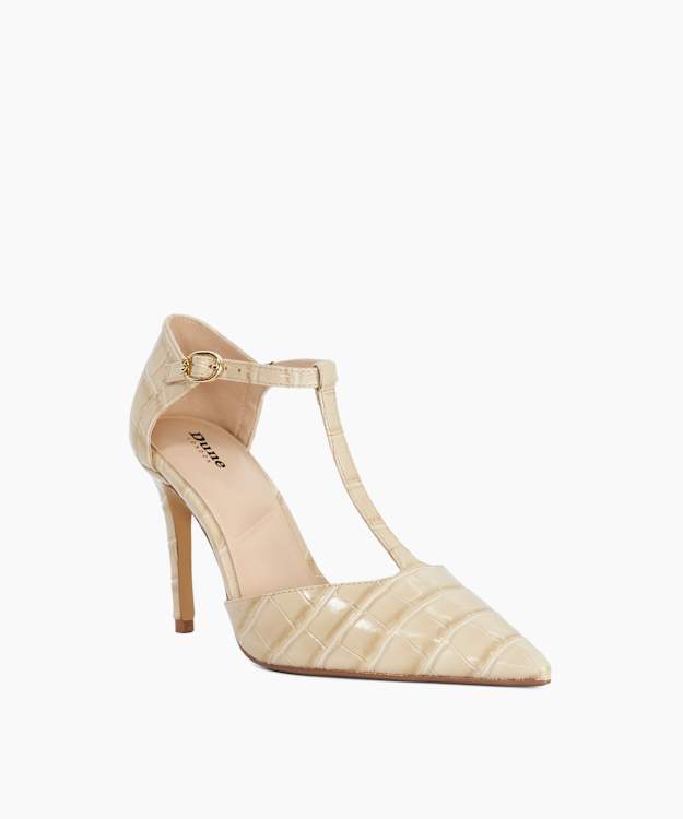 Castered Blush - Pointed Toe Stiletto Heels