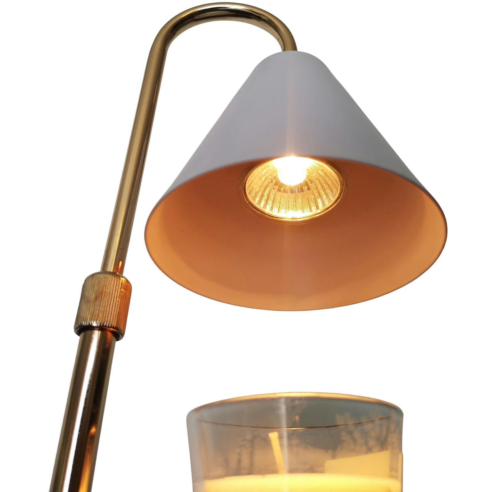 CANDELIA - Diffuseur par Chaleur Douce en bois et métal - H25 cm