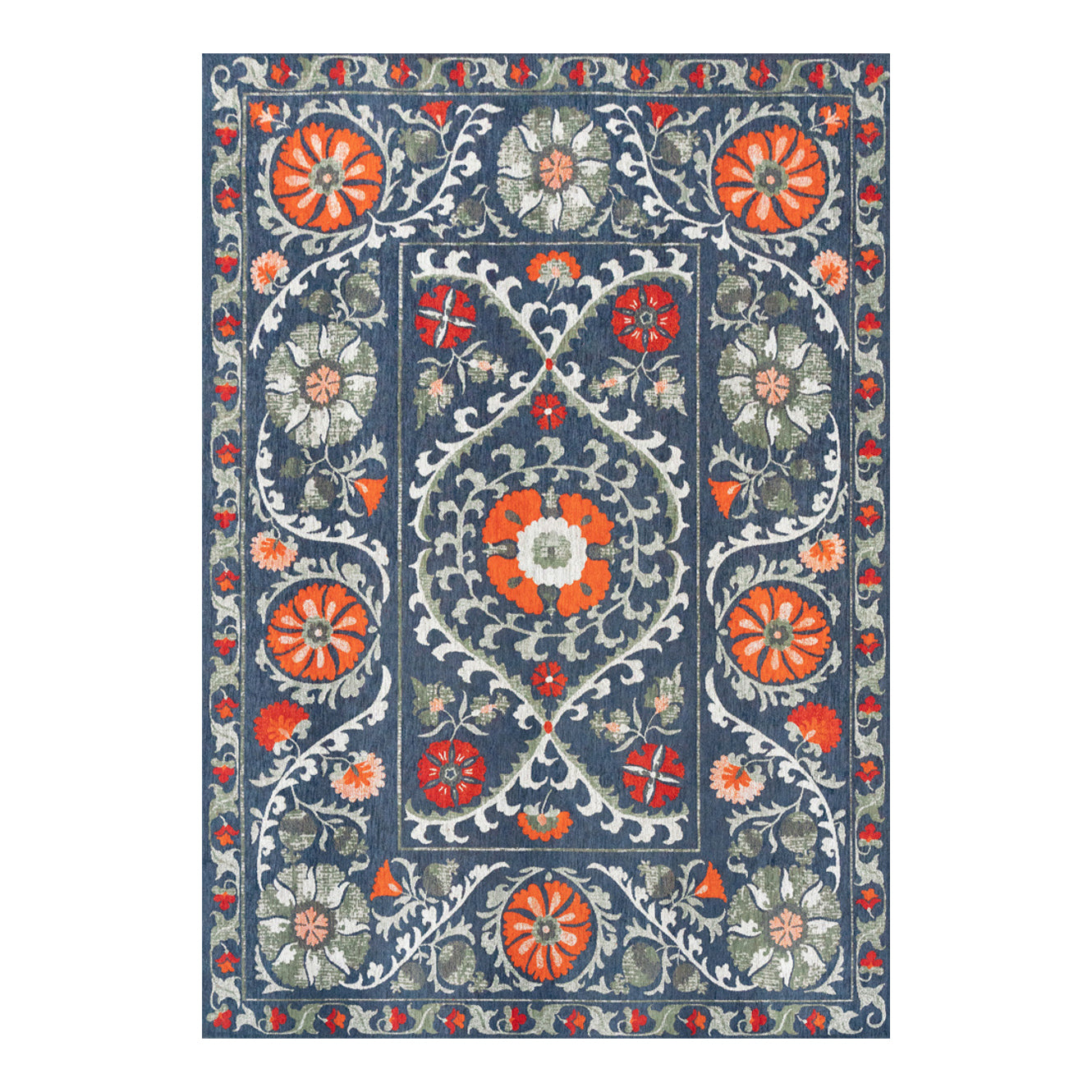 Ecorugs vloerkleed Nordic - blauw - 170x240cm