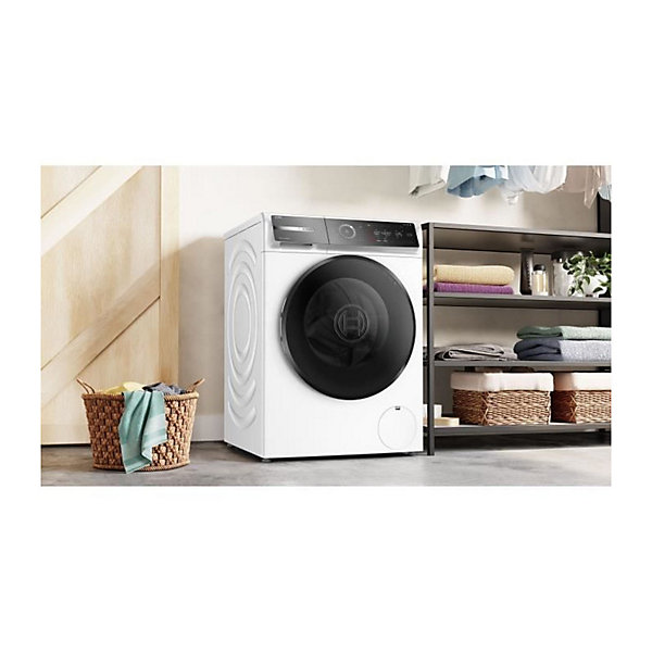 Lave-linge hublot BOSCH WGB244A2FR SER8 - 9 kg - i-DOS - Induction - L60cm - 1400 trs/min - Classe A - Blanc