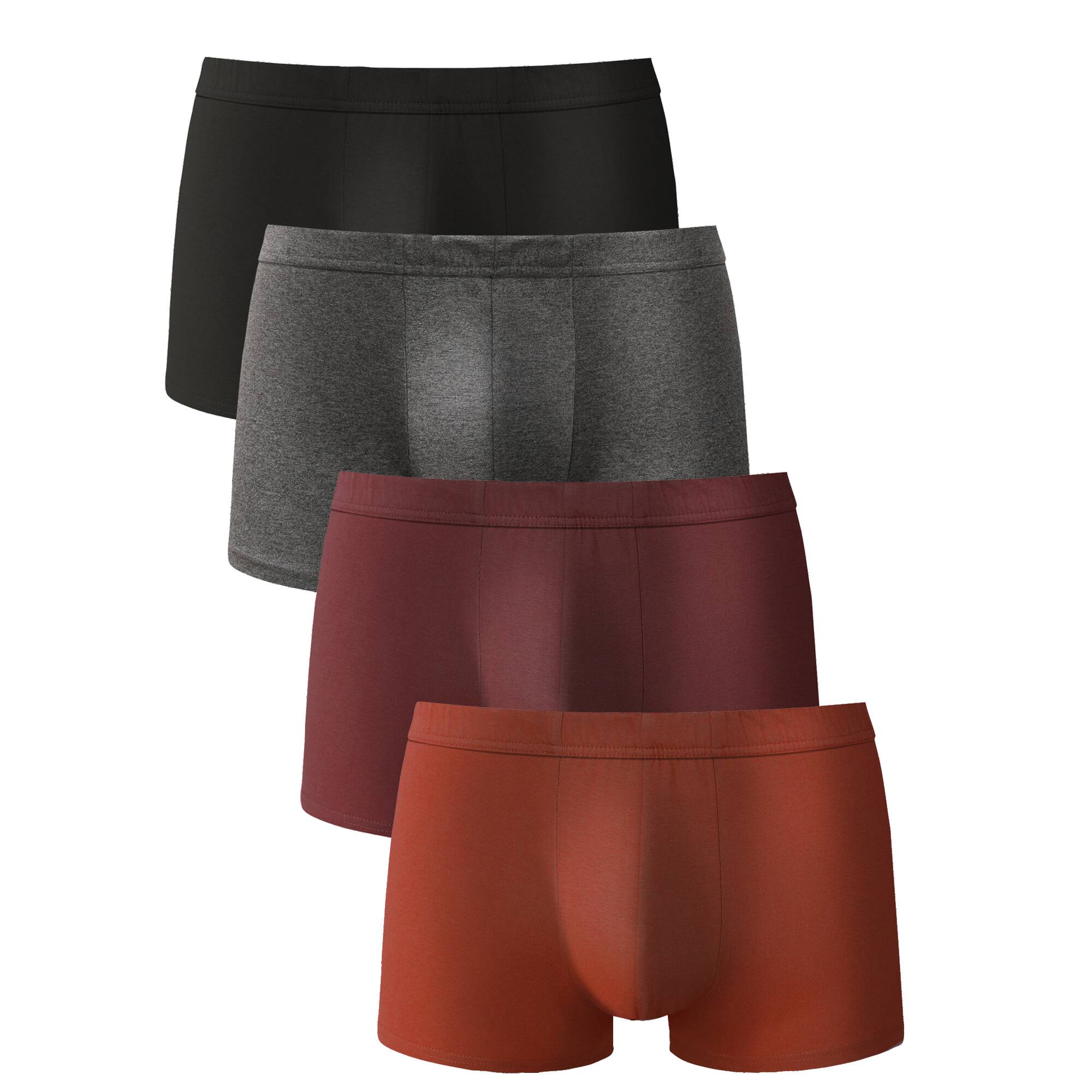 Boxer 100% coton - lot de 4