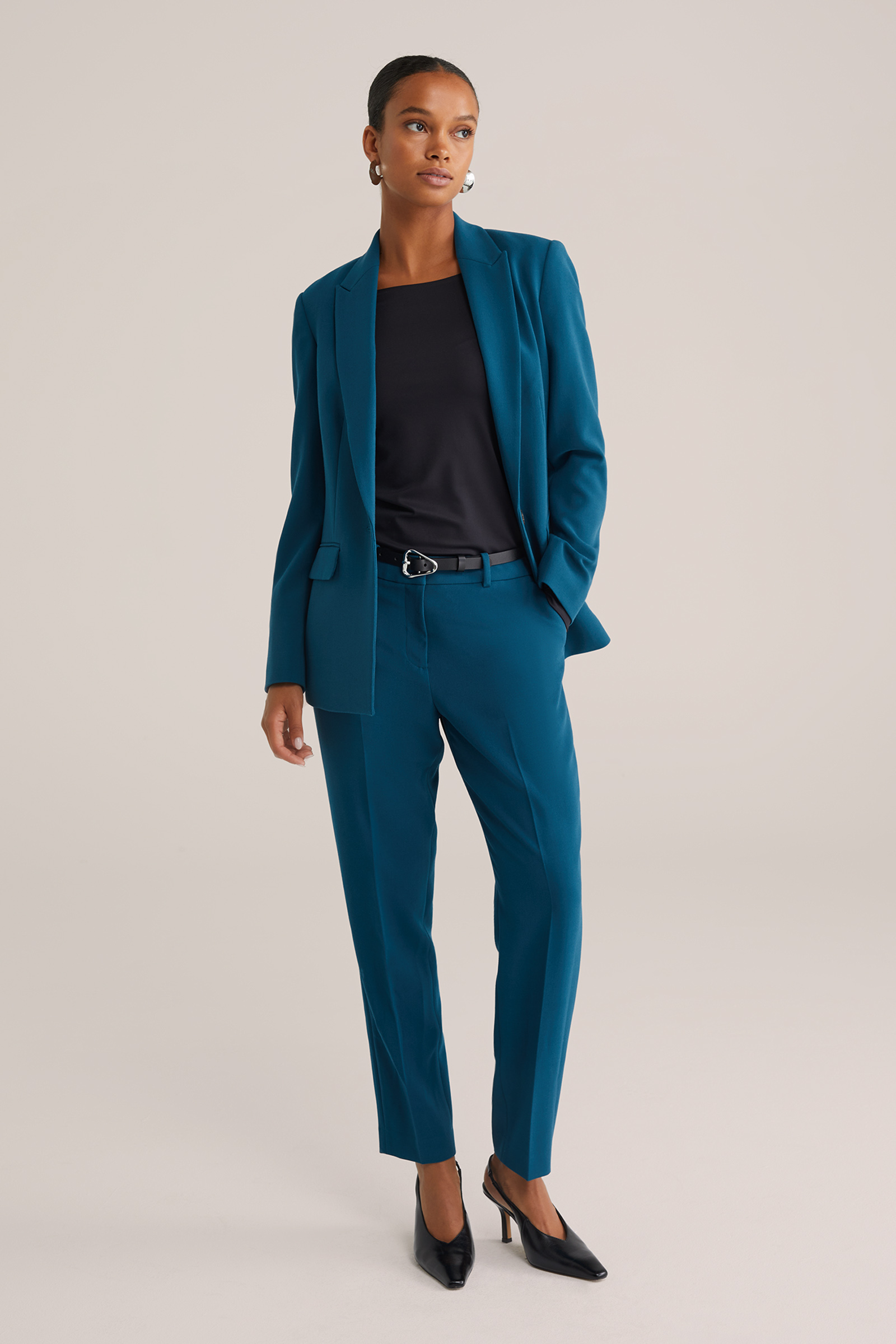 Dames getailleerde blazer