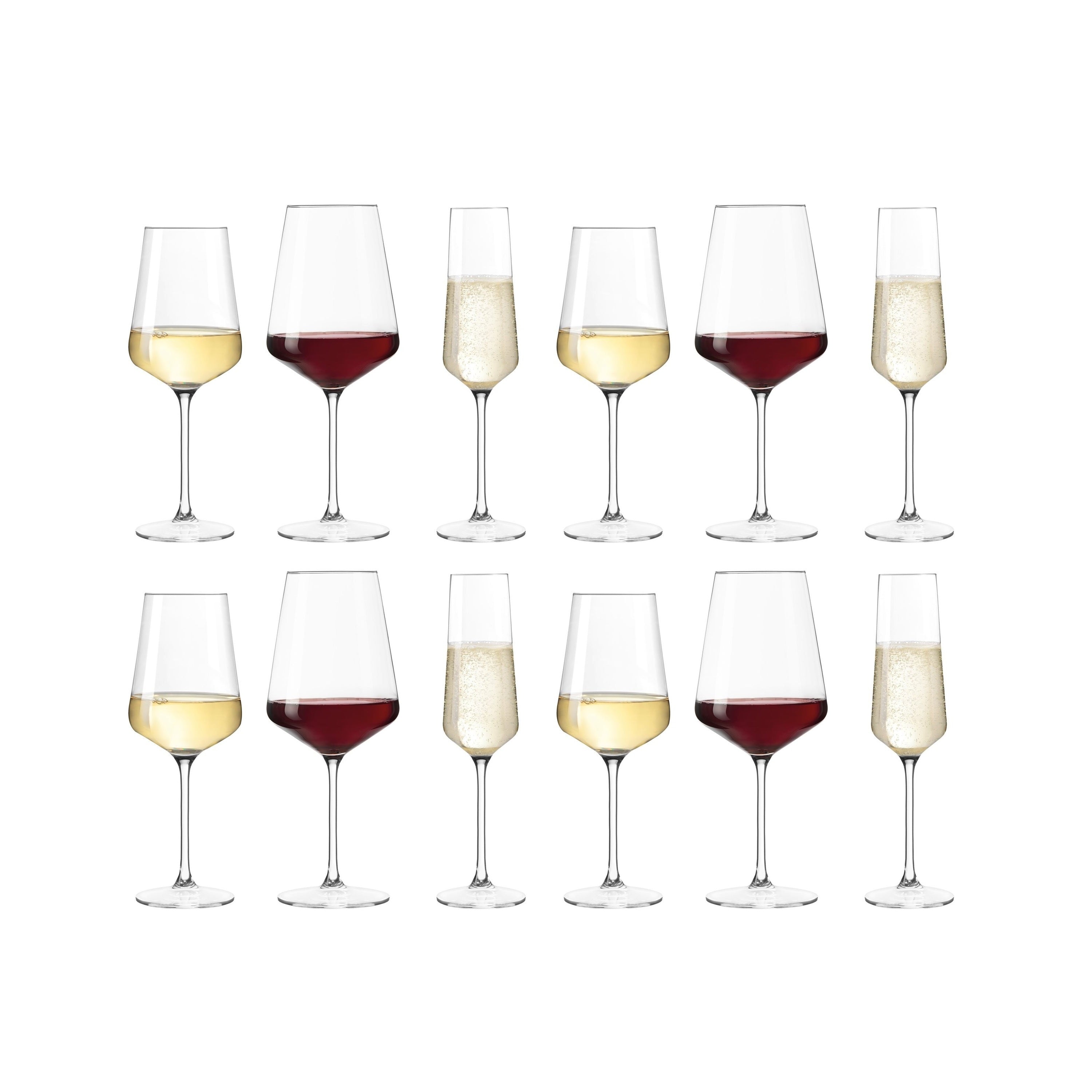 Leonardo Puccini Wijnglazenset 12-delig