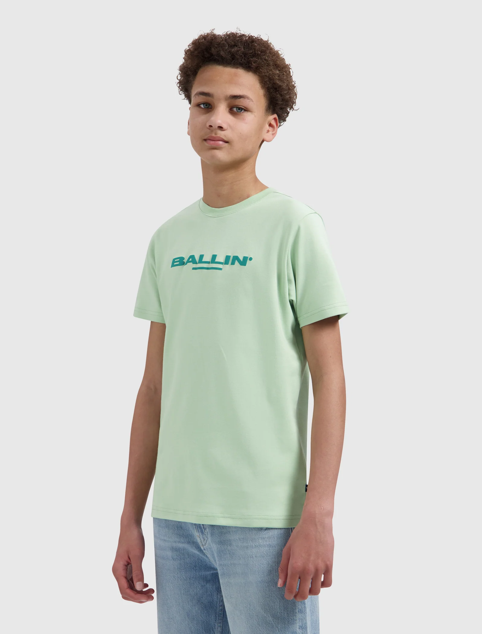 Junior Original Logo T-shirt | Apple Green