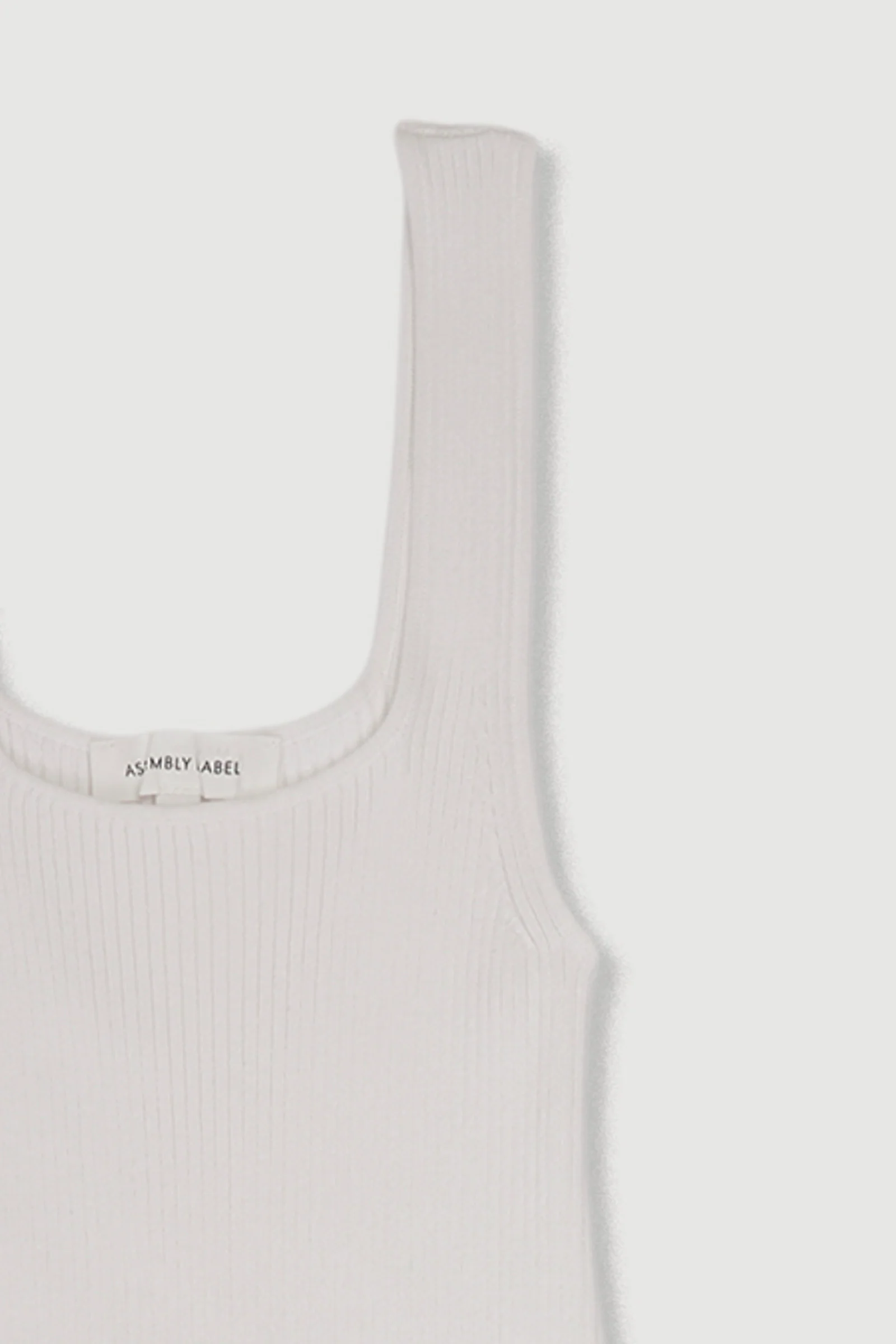 Re-Worn Womens Cotton Blend Textured Tank Dress