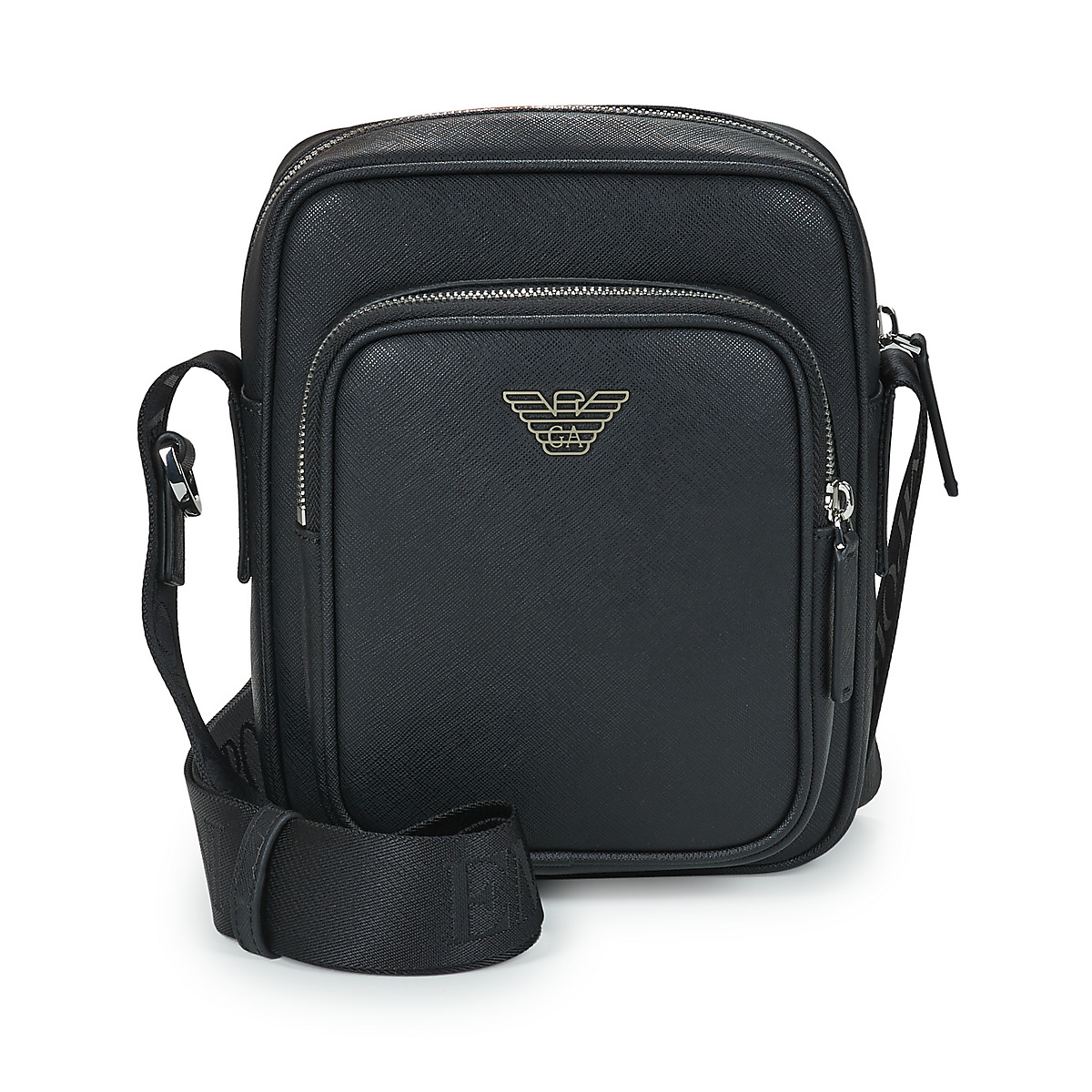 Emporio Armani - MESSENGER BAG - Black