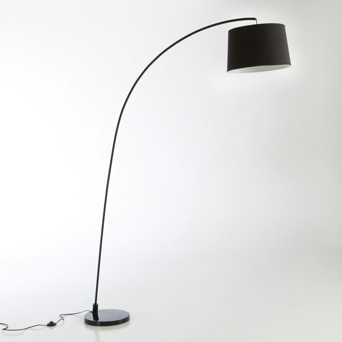 Lampadaire design, forme arc, Waldun