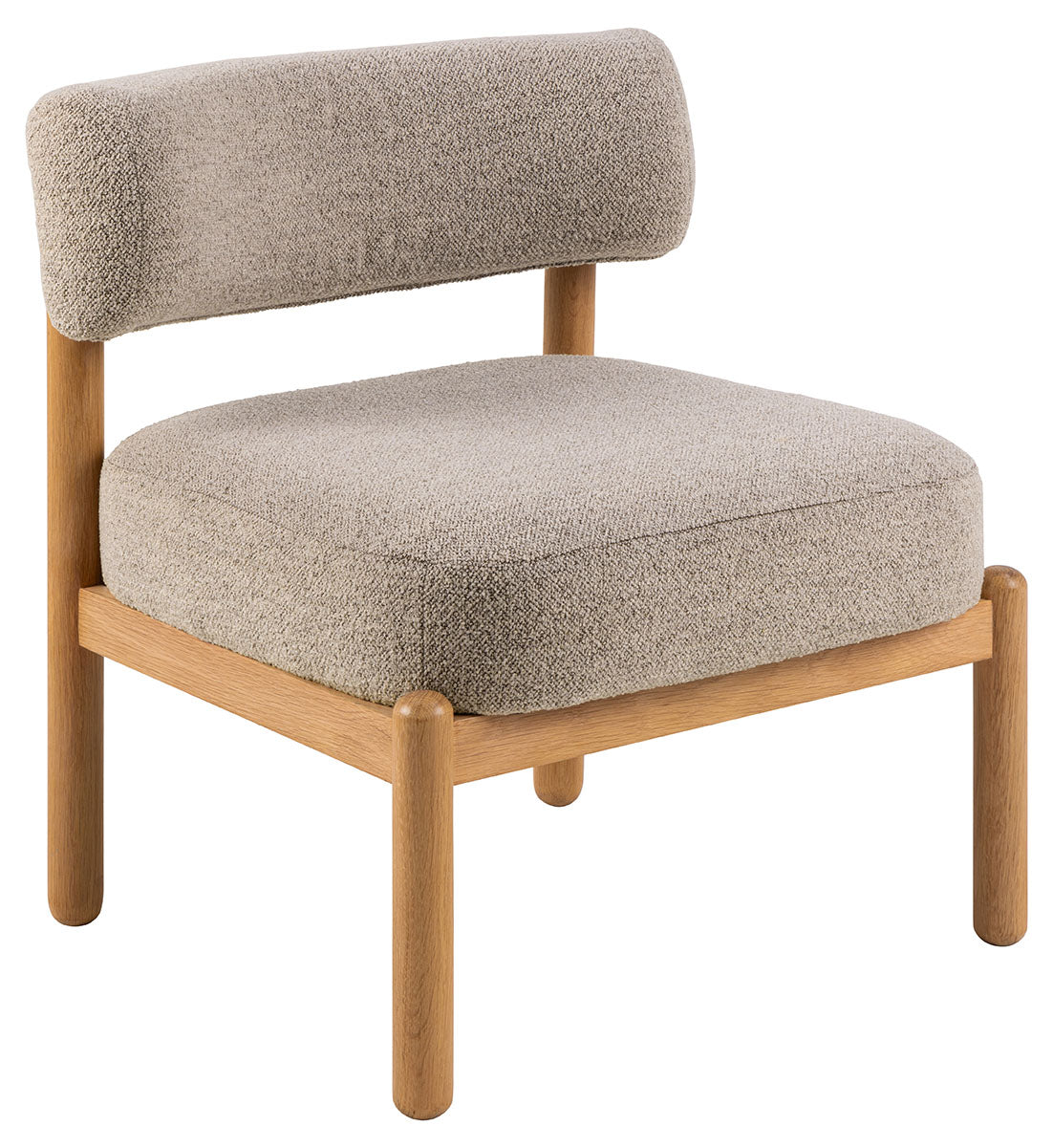 Rebellenclub Fauteuil Bifro - Beige Bouclé