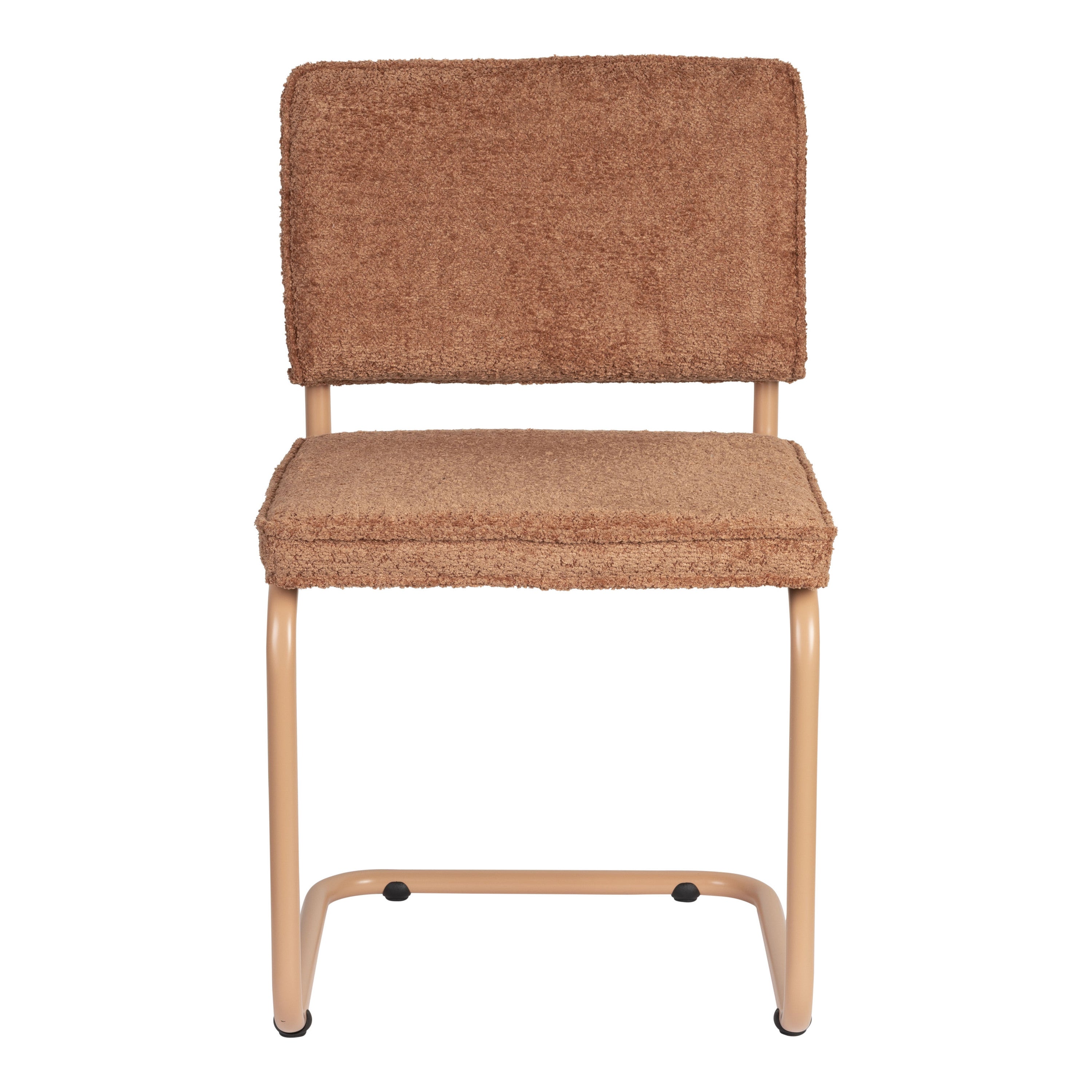 Zuiver Ridge Eetkamerstoel - Bouclé - Terra