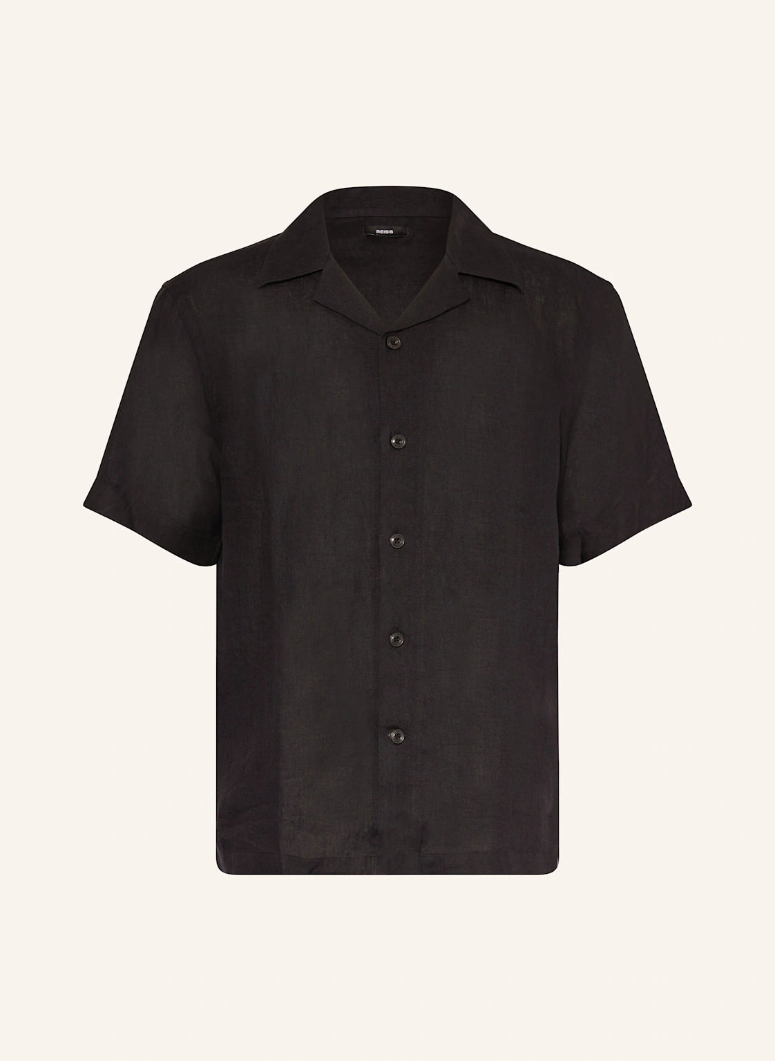 REISS Resorthemd BELDI Relaxed Fit aus Leinen