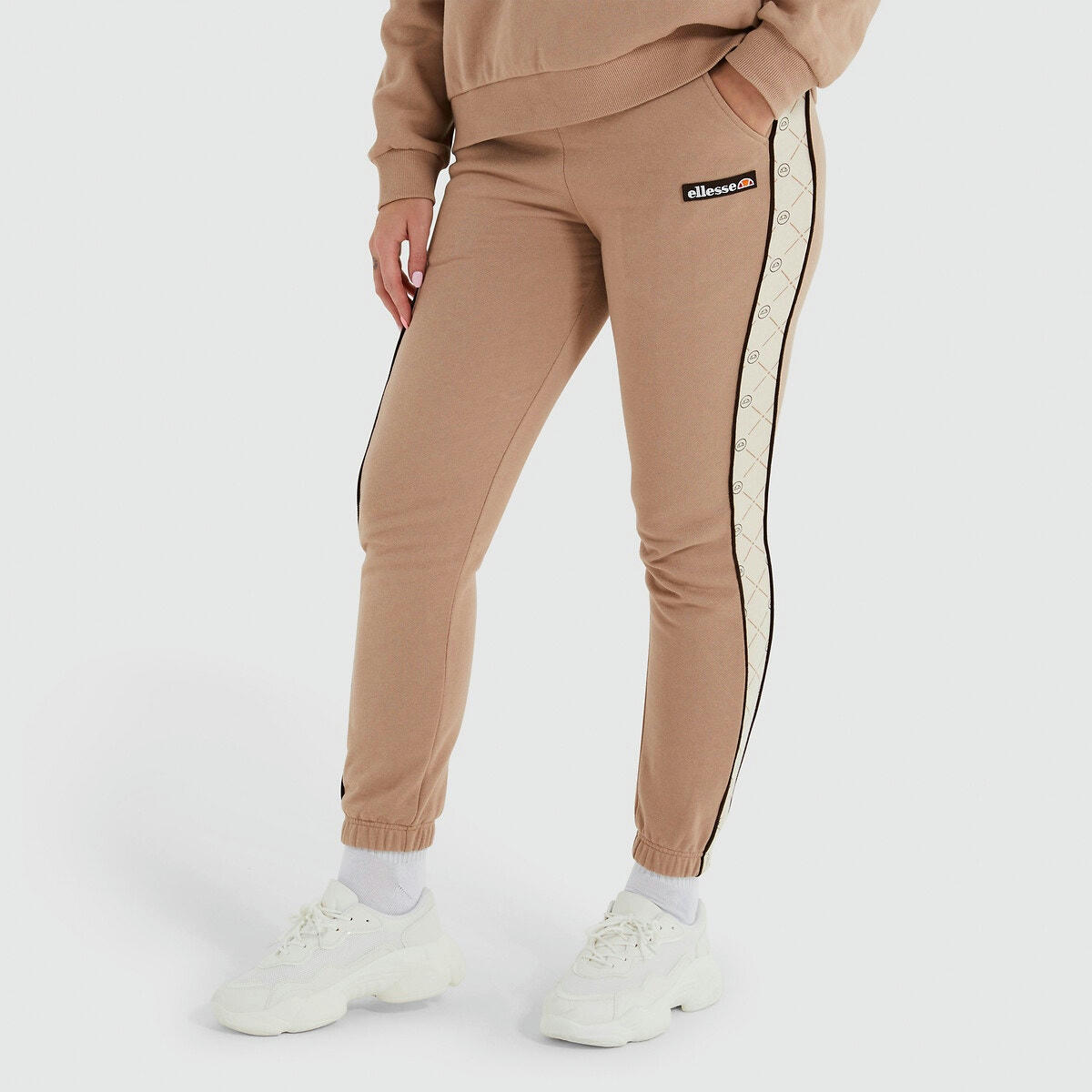 Pantalon de jogging Delfina, velours sur les côtés
