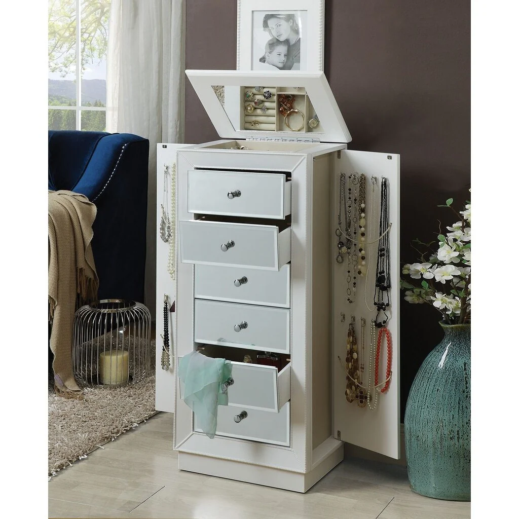 ACME Talor Wood Jewelry Armoire