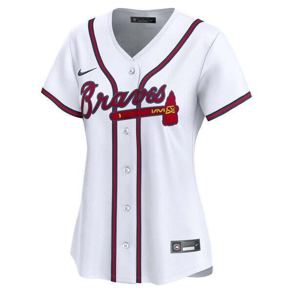 Atlanta Braves Nike Home Women's Limited Jersey - White