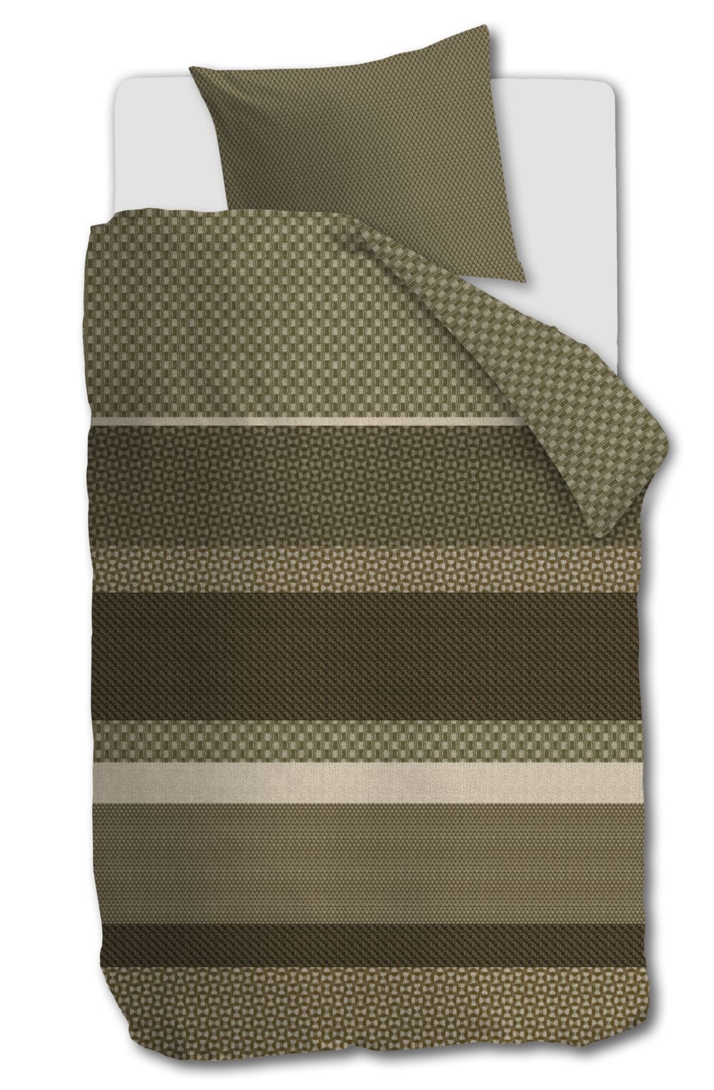 Beddinghouse Fera - 140 x 200/220 cm - Groen