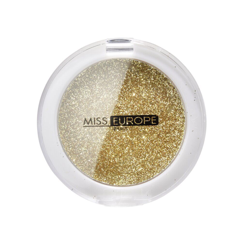 Ombre à paupière Miss Europe N°07 doré pailleté