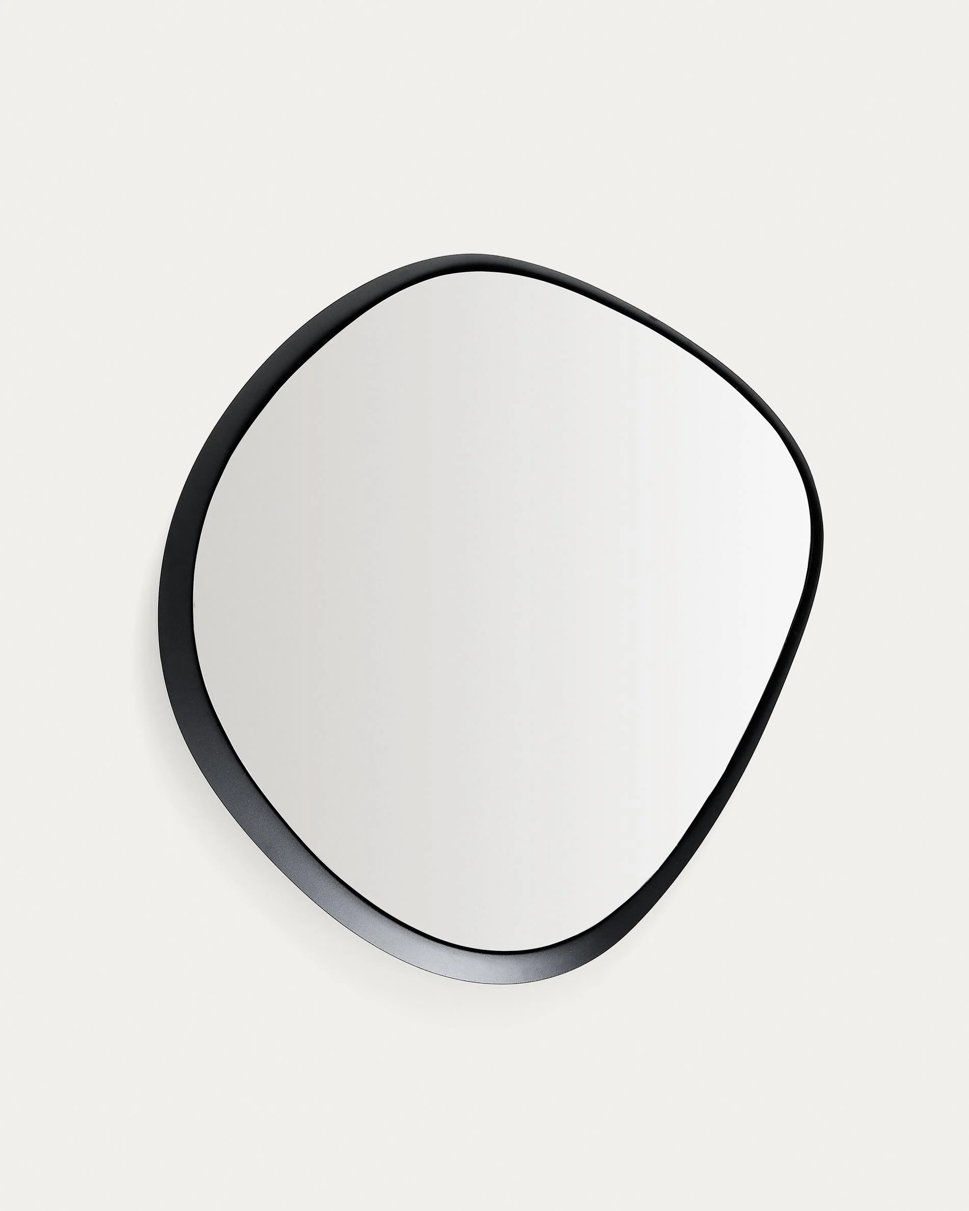 Tebel black metal mirror 67.5 x 74.5cm