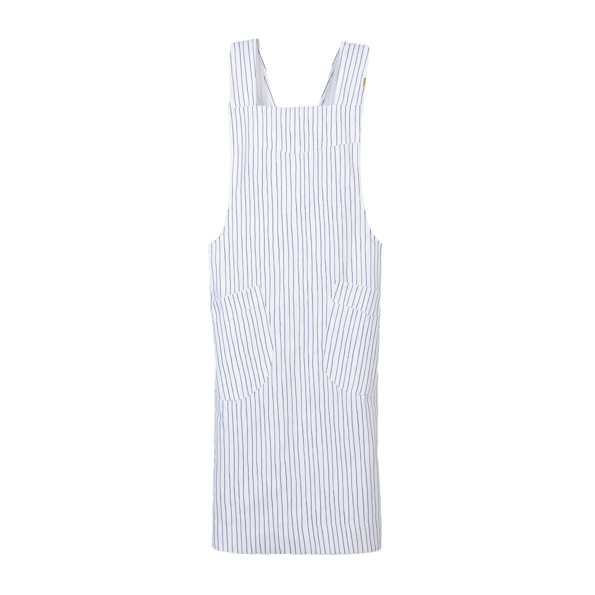 - Tablier japonais en coton à pois