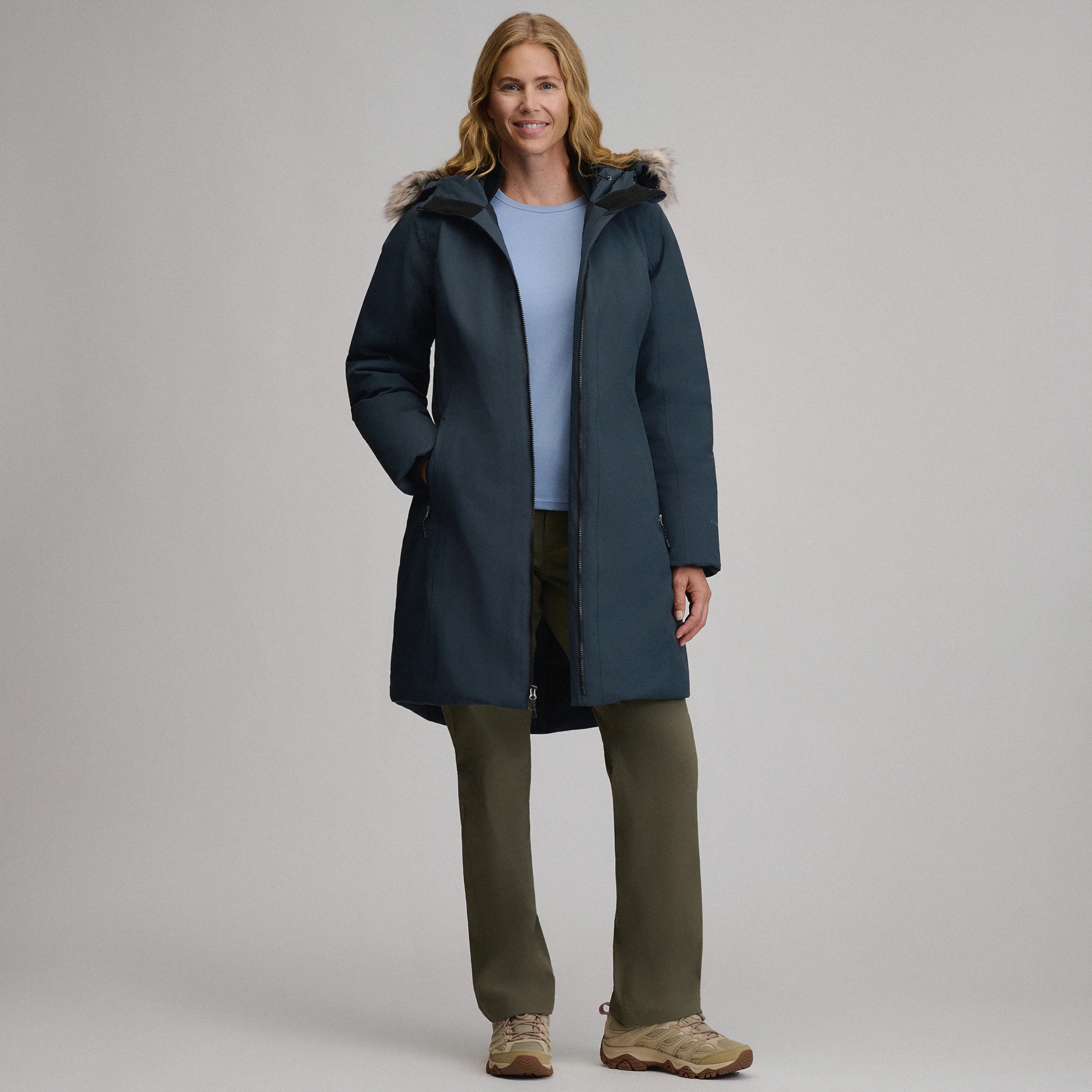Women's Olympia Waterproof Down Stadium Coat