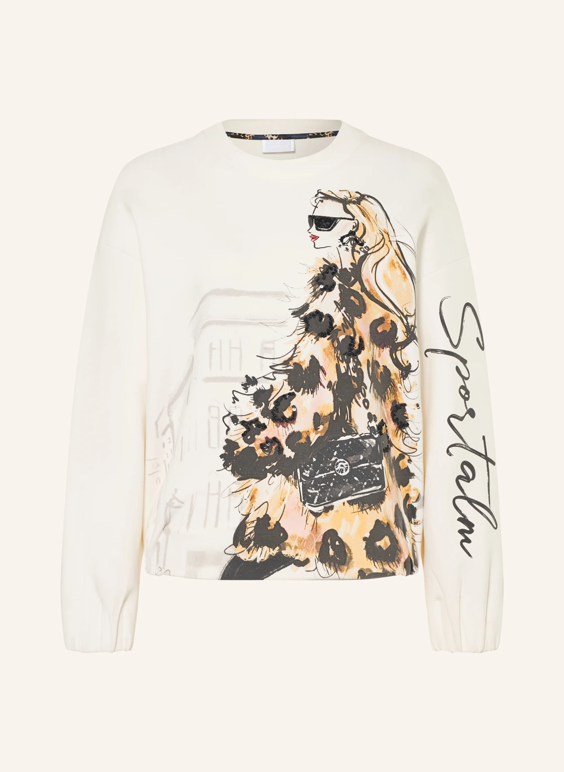SPORTALM Sweatshirt mit Pailletten
