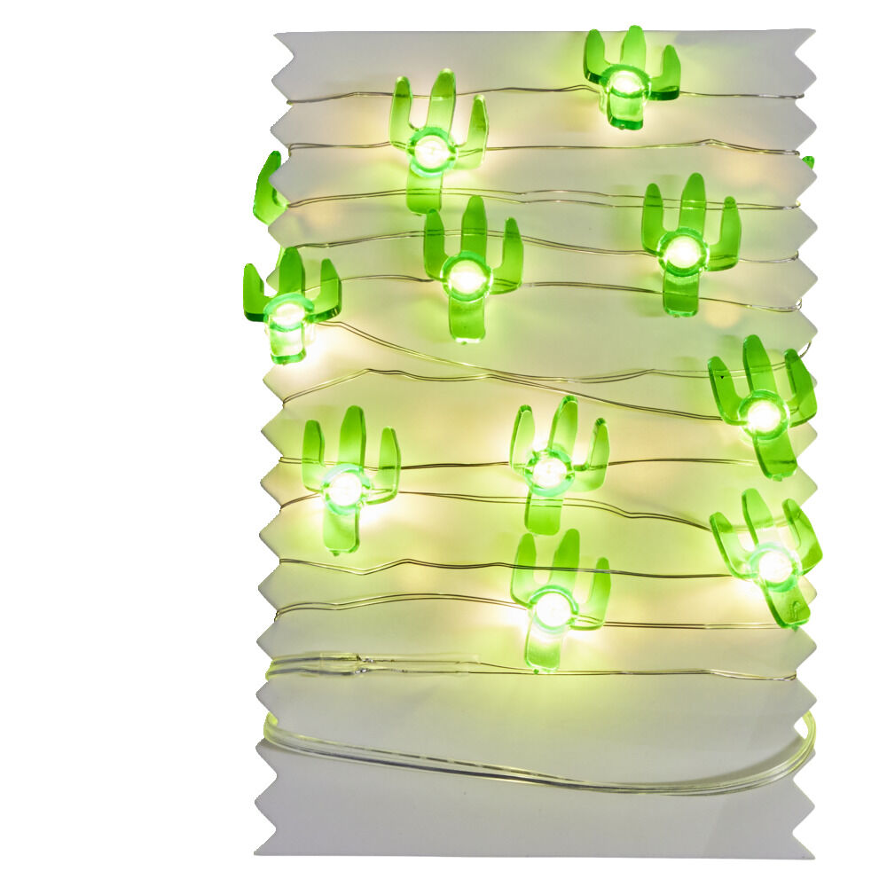 Guirlande LED cactus 230cm