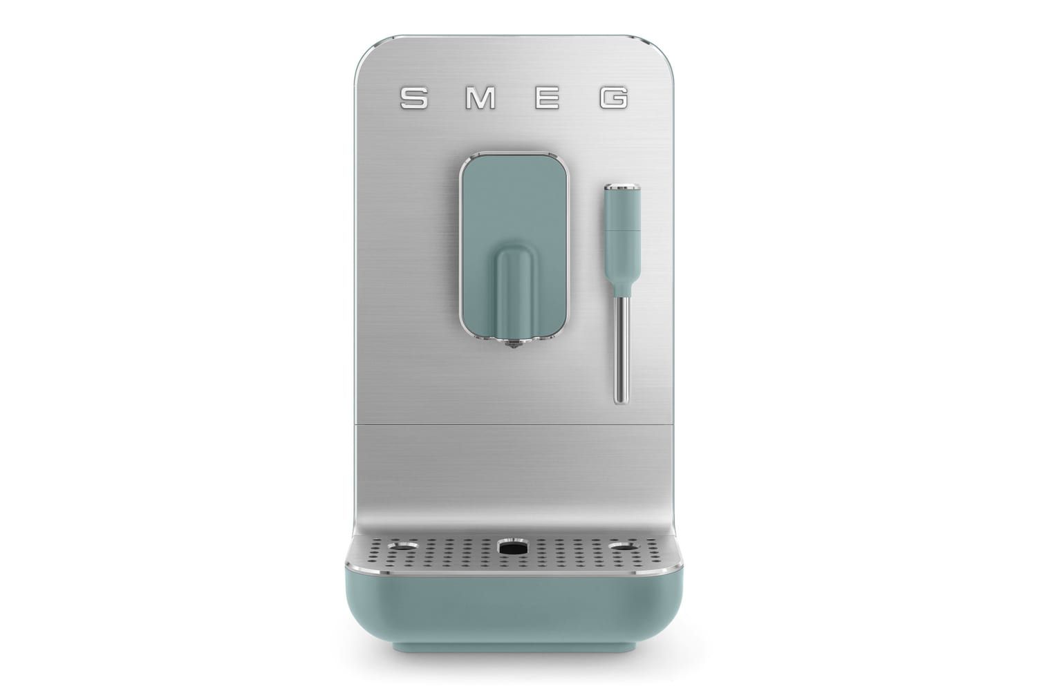 Smeg BCC12EGMUK 1.4L Bean to Cup Coffee Machine, Grinding Function, Drip Tray, Emerald Green