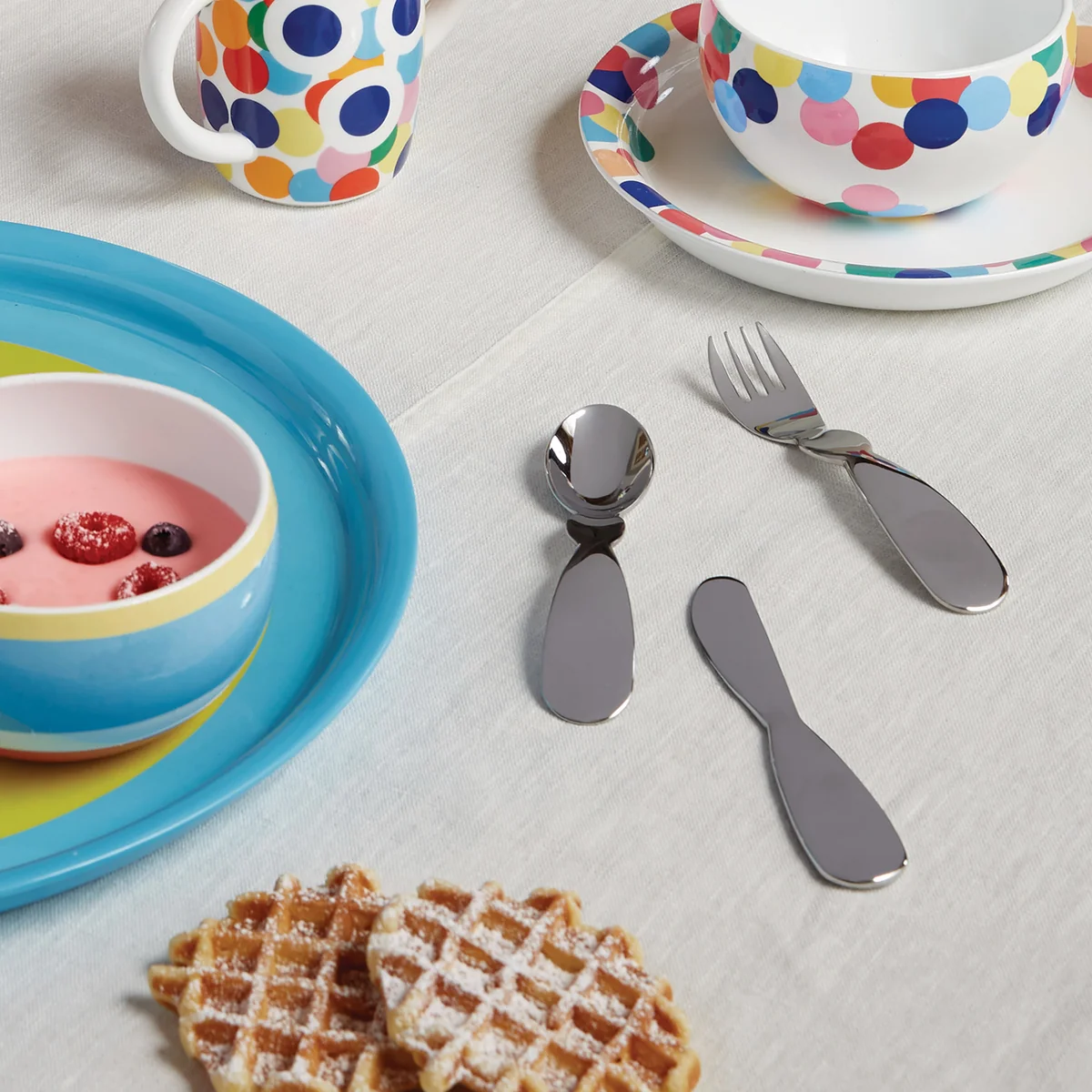 Alessi - Alessini Kinderbesteck, Edelstahl