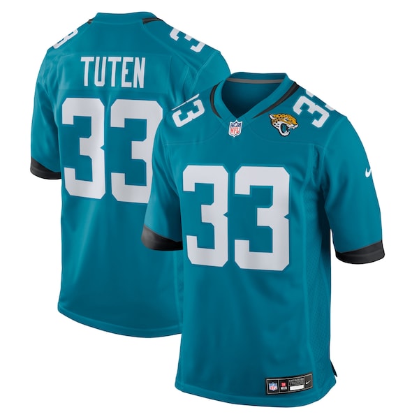 Bhayshul Tuten Jacksonville Jaguars Nike Team Game Jersey -  Teal