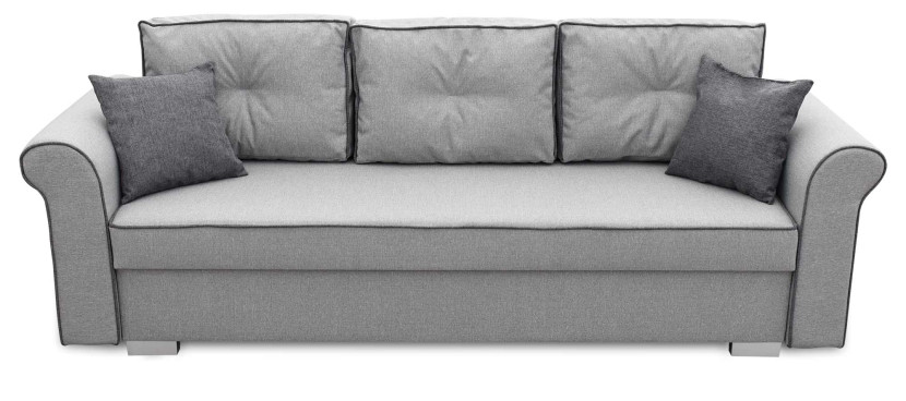 Sofa rozkładana do salonuMerida Szara