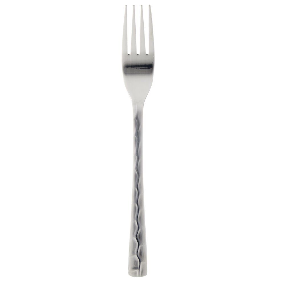 Fourchette inox L20cm manche acier facette