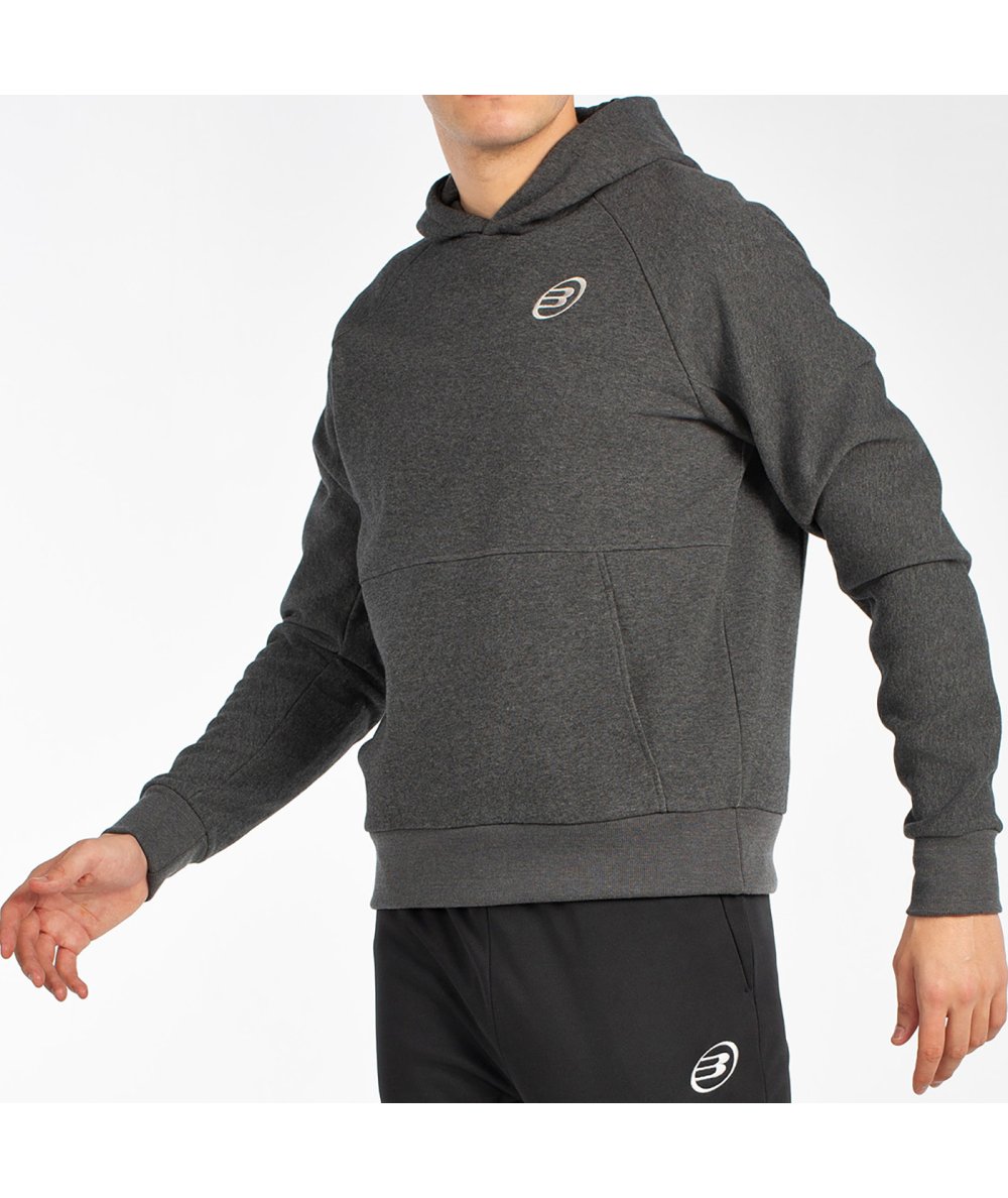 SUDADERA BULLPADEL BREAS NEGRO VIGORE