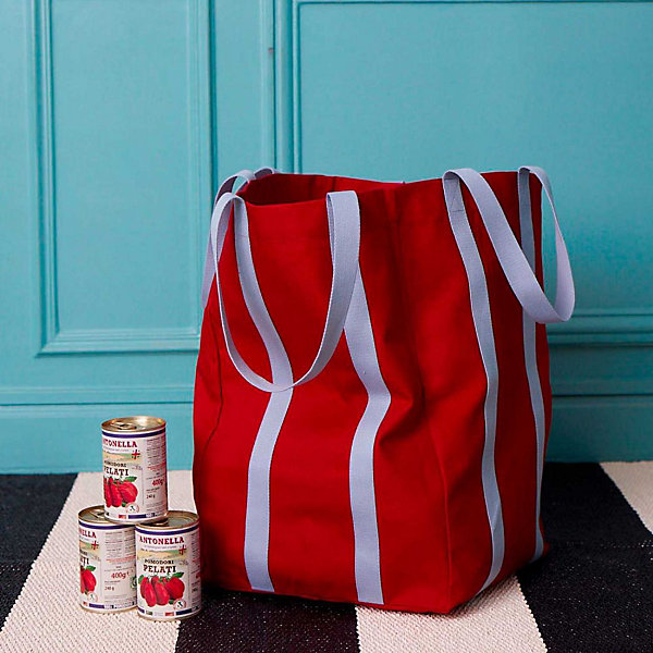 Maxi sac en coton bio Poppins 48x33x33 cm