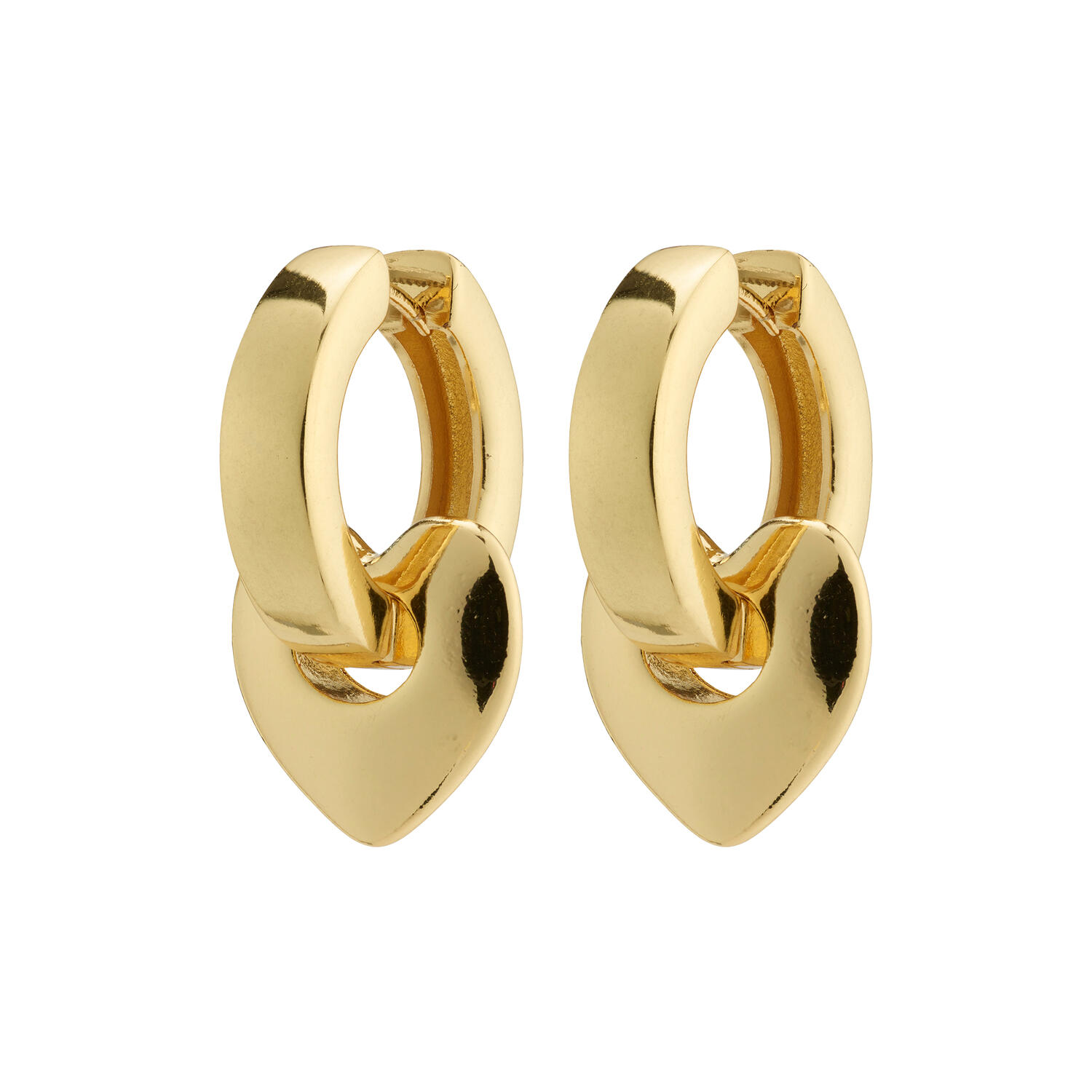 IOKASTE Chunky Hoops, gold plated
