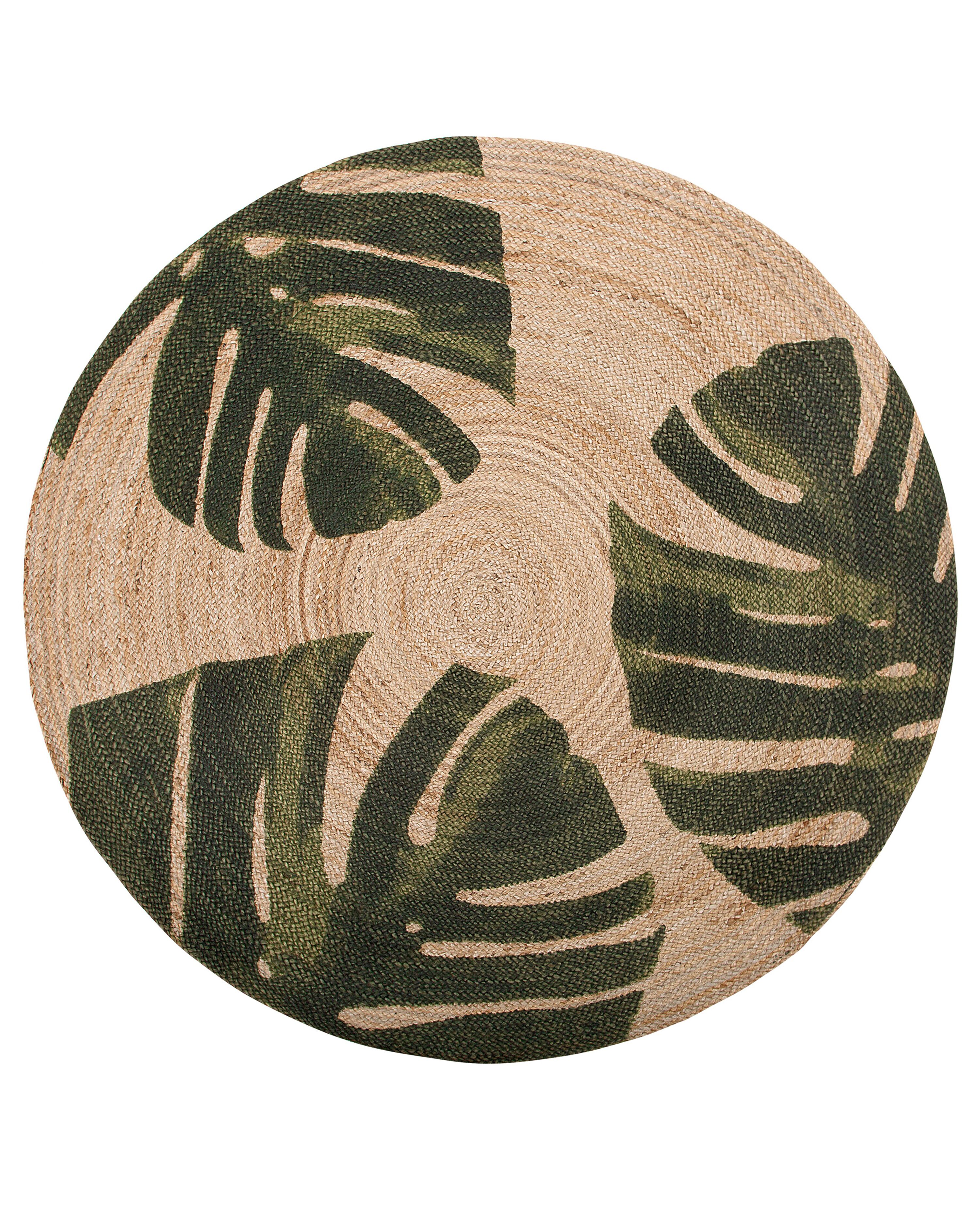 Rug INCIK Beige ? 140 cm Jute