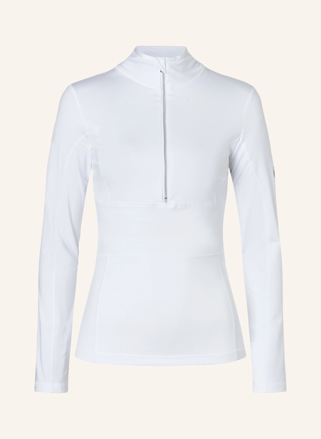JET SET Langarm Zip Hemd GINGER