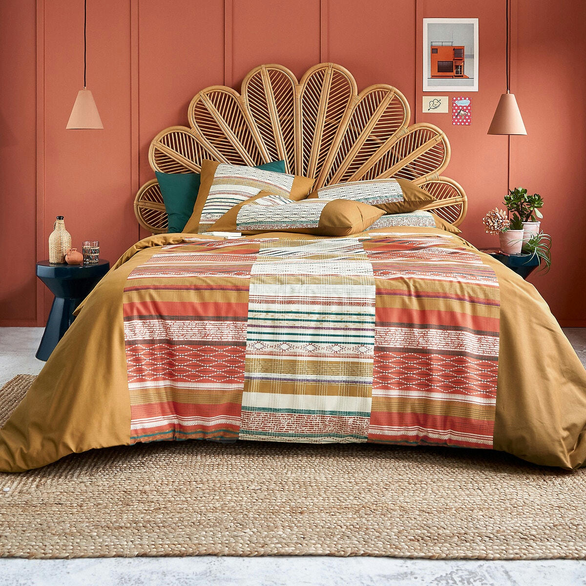 Housse de couette 30% coton recyclé, Elvire
