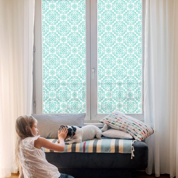 Folia dekoracyjna Wzór klasyczny ochrona prywatności 50x100 Wallfluent